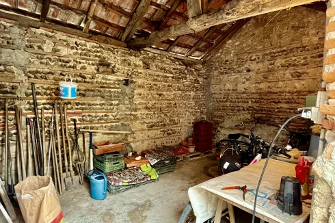 Barn interior