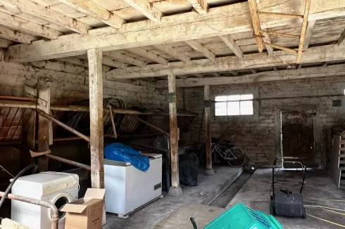 Barn interior