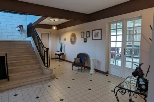 Entrance hall and stairs
