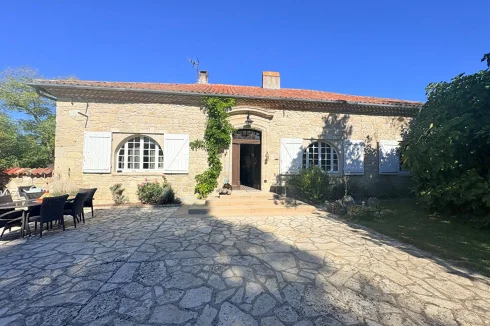 Restored Stone Country House with Superb Views