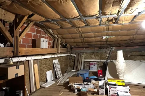 Attic floor