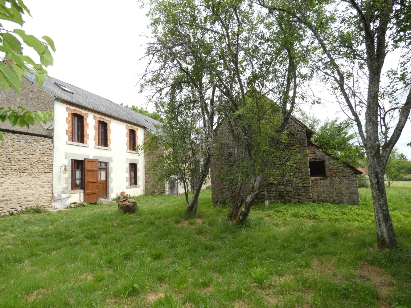 A Nice Cottage with Attached Barn and Attached Garden.
