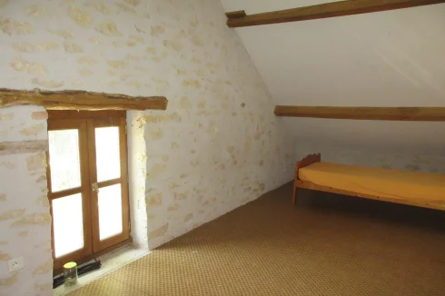 Bedroom above the office