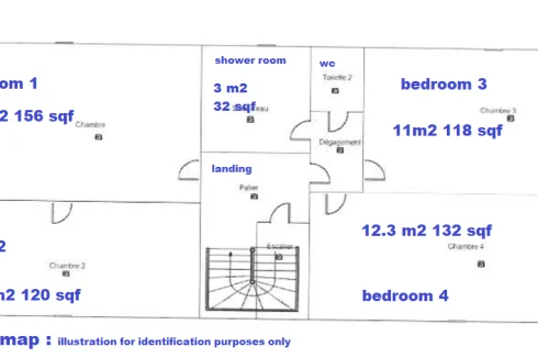 1st floor map