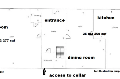 ground floor map