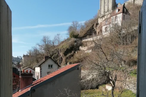 view over the castle