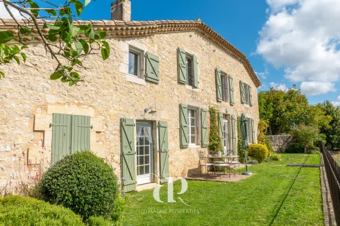 High Quality Property in Bastide Village with Pyrenees Views