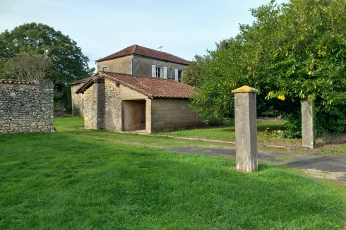 Entrance to courtyard