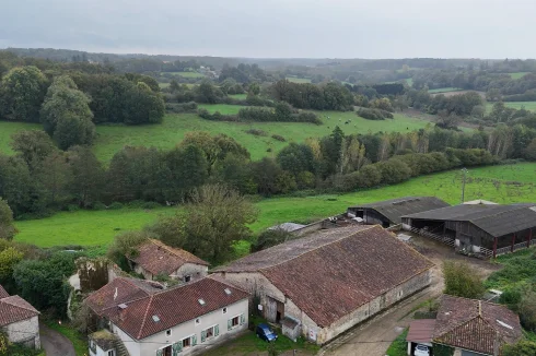 Privately Situated Grassland Dairy and Equestrian Farm in Charente