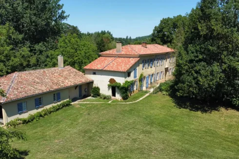 A Magnificent Tranquil Residence with an Old Mill