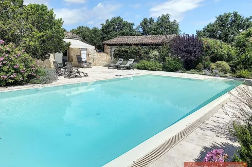 Pool and terraces