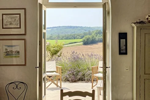 View out from dining hall