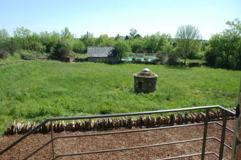 View from gite terrace