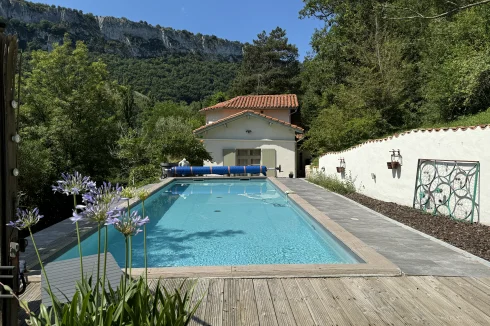 La piscine d'eau salée