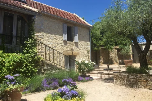The courtyard