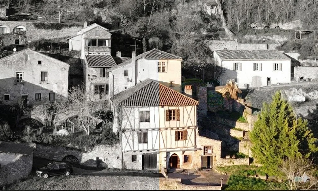 Typical Medieval Village House with Views over the Countryside
