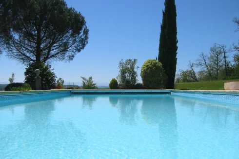 pool view