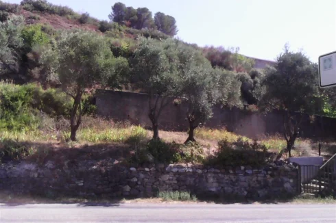 Voir à travers la route vers l'Est