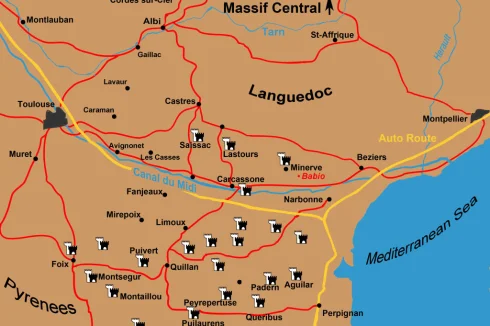 Châteaux de la région