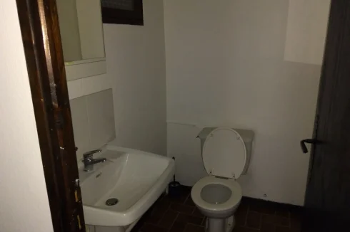 Vestiaire au rez-de-chaussée