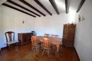 Une partie du salon/salle à manger