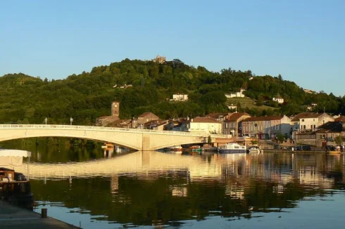 From St Sylvestre towards Penne d'Agenais