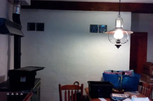 Cuisine avec placard derrière