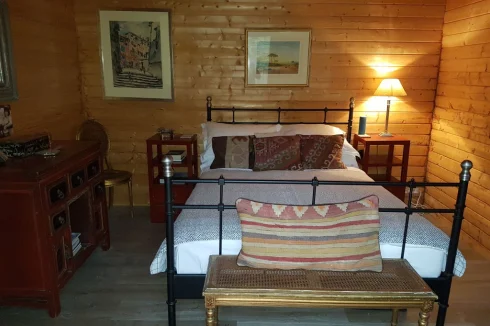 Log Cabin Double Bedroom