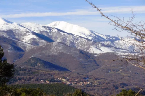 Mt. Canigou from Taillet