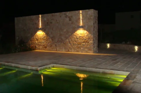 Piscine la nuit