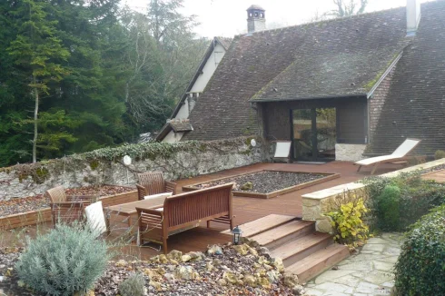 terrasse de la chambre principale