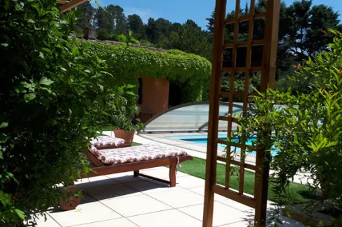 swimming pool terrace