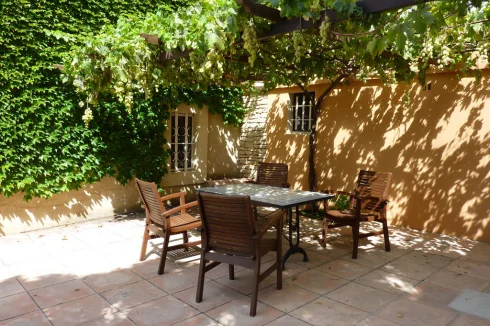 back terrace