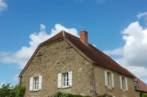side view from east