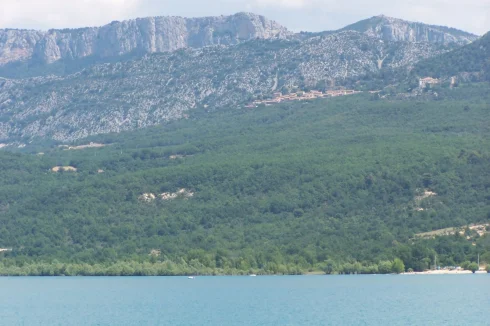 Verdon view of the lake