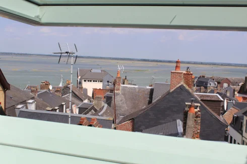 View of bay from second floor