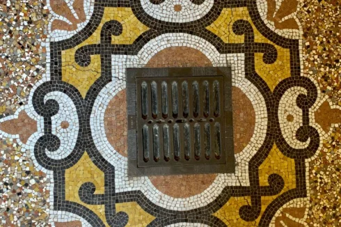 Mosaic floor