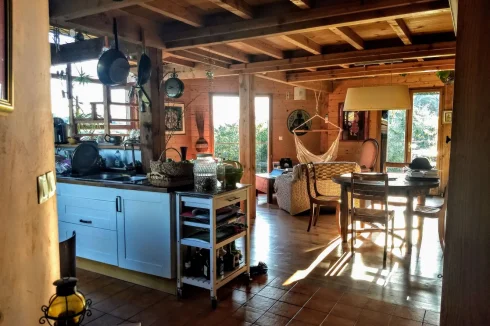 interior of dwelling house