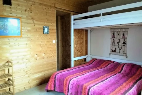 bedroom 1 of the cottage