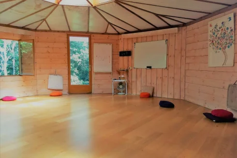 interior yurt
