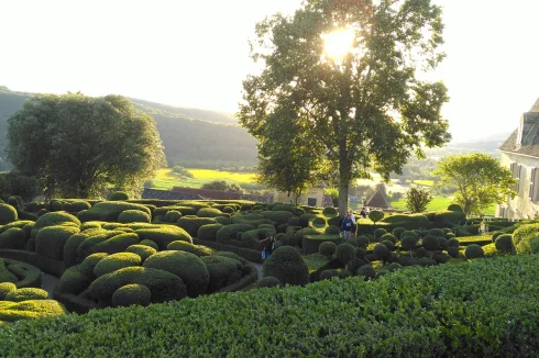 A must visit - Marqueyssac Chateau and gardens (1.5 miles)