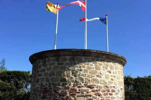 Flag tower