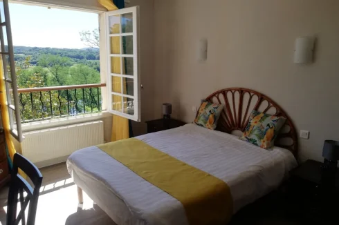 Master bedroom with panoramic views