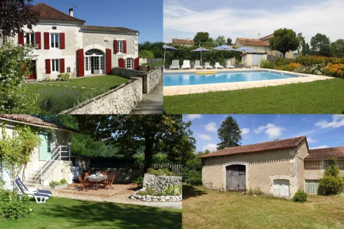 Gite Complex, 2 Pools, Spa, Sauna, Pizza Oven