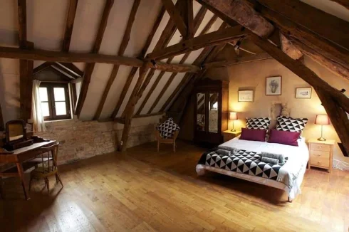 Chambre en mezzanine