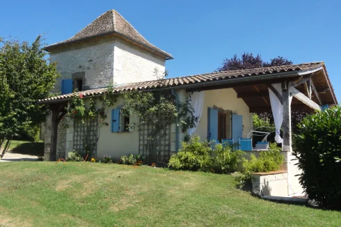 Gîte Pigeonnier; Une chambre avec piscine privée