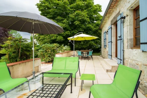 Terrasse de la ferme