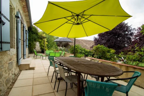 Terrasse de la ferme