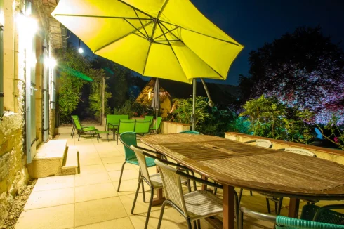 Terrasse de la ferme