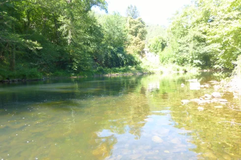 House viewed from river